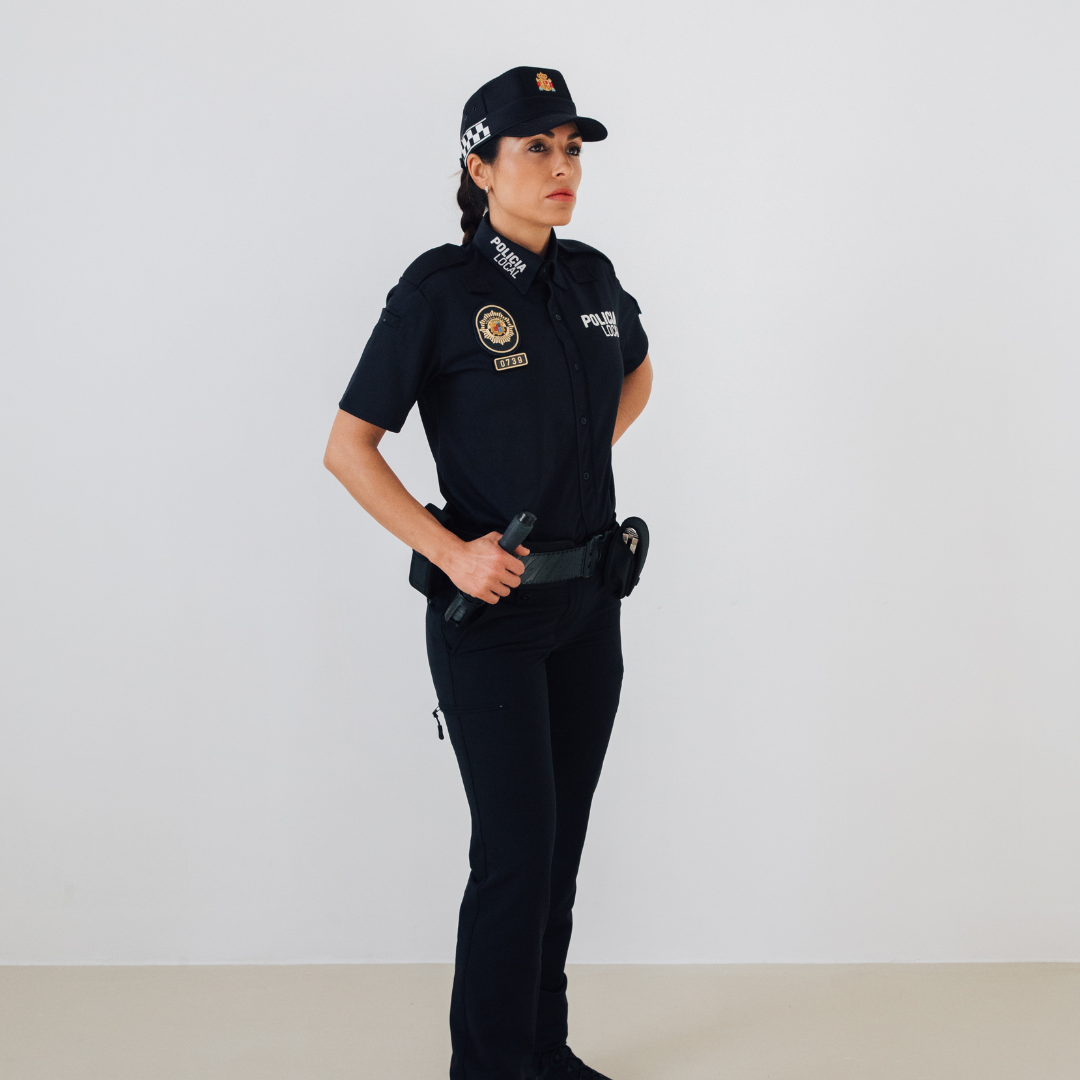 Pantalón bielástico marino mujer invierno