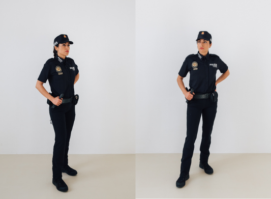 Pantalón de policía para mujer: modelo verano
