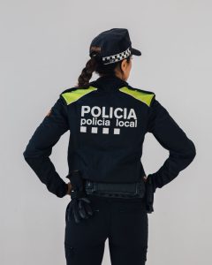 pantalón de mujer policial