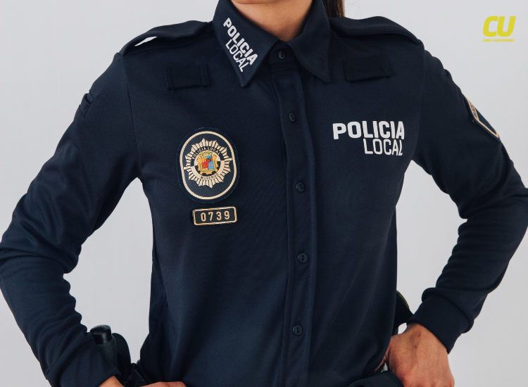 ropa de policía